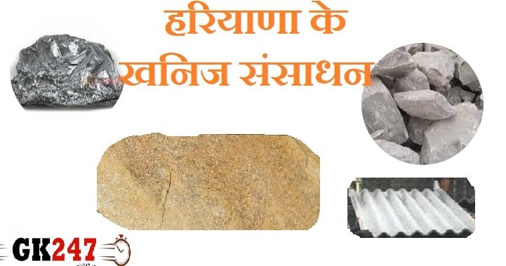 Mineral resources of Haryana imp