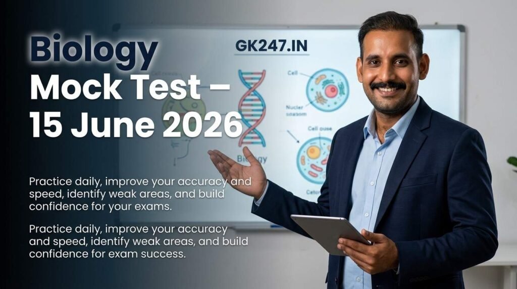 Biology Mock Test – 15 June 2026