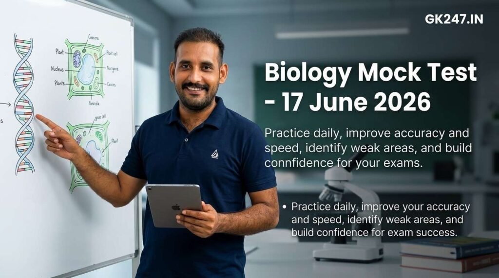 Biology Mock Test – 17 June 2026