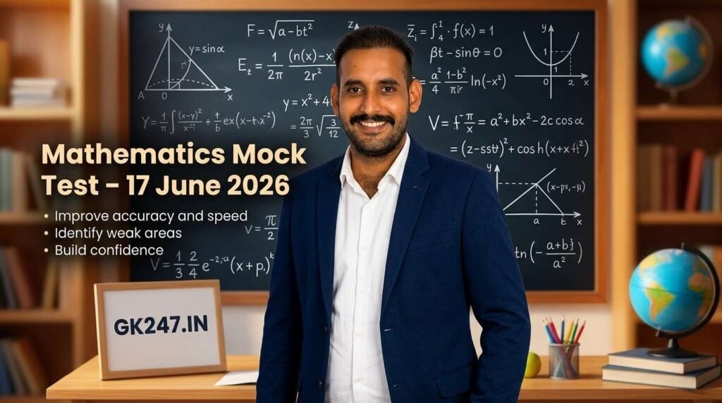 Mathematic Mock Test – 17 June 2026