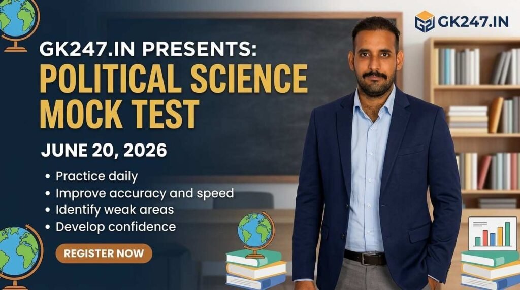 Political Science Mock Test – 20 June 2026