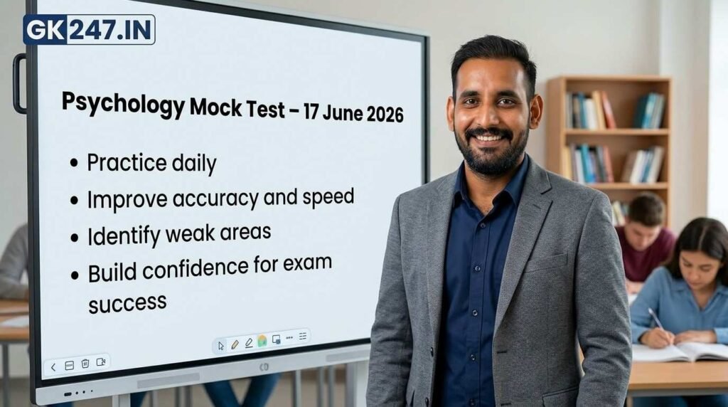 Psychology Mock Test – 17 June 2026