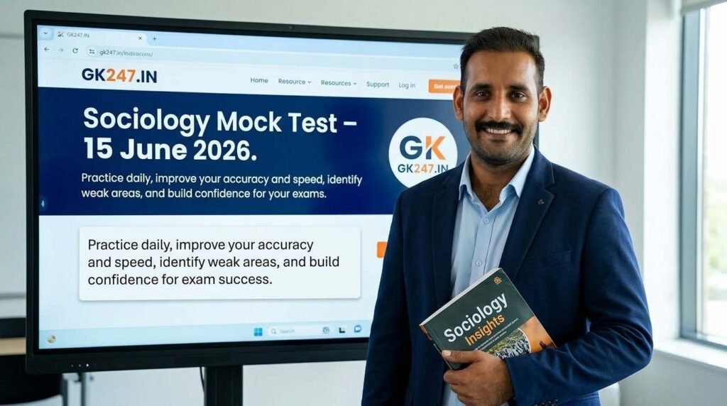 Sociology Mock Test – 15 June 2026