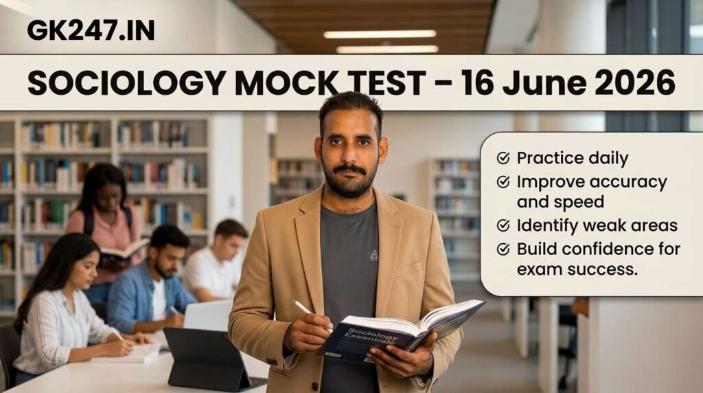 Sociology Mock Test – 16 June 2026